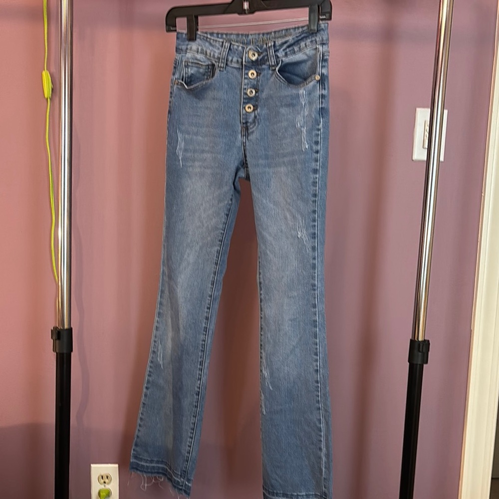 GOGO Light Blue Flare Jeans